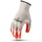 Lift Safety LATEX PALM White Mixed Fiber Knit Glove with Latex Palm  XLRG G15MCL-W1L - alternate 1